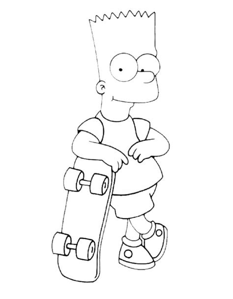 bart simpson disegno